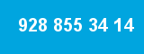 928 855 34 14 928 855 34 14